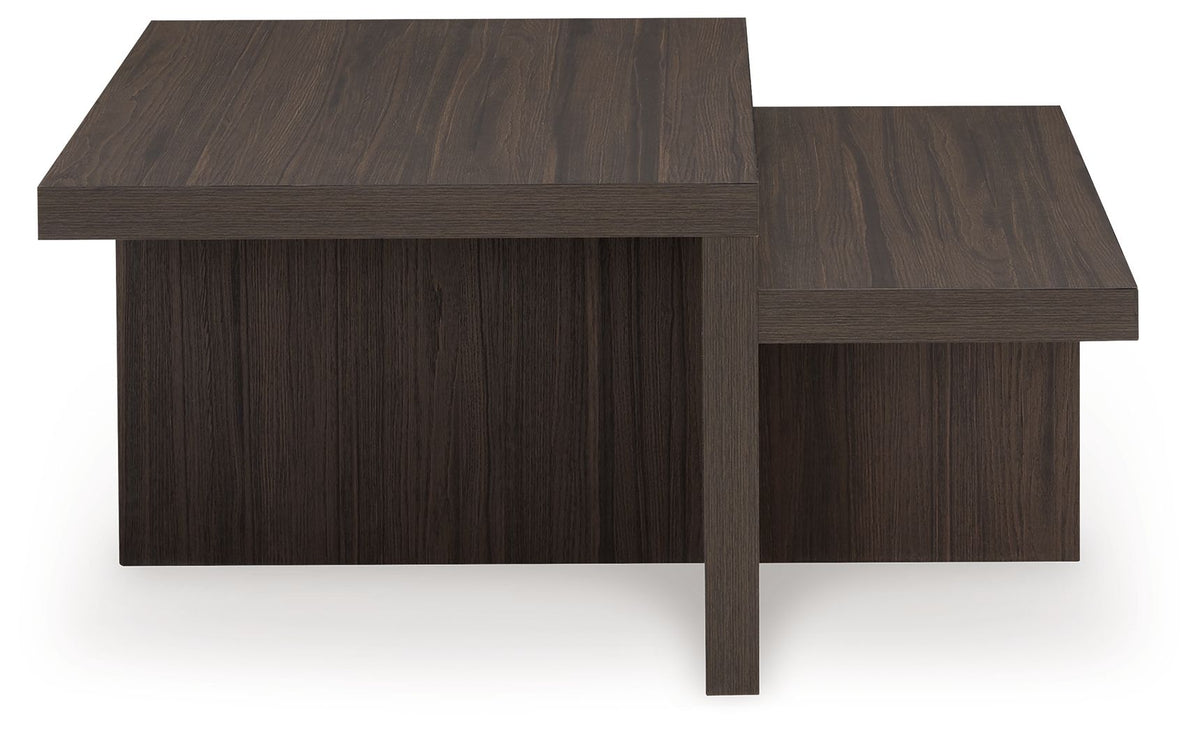 Zendex - Occasional Table Set (Set of 2) - Brown
