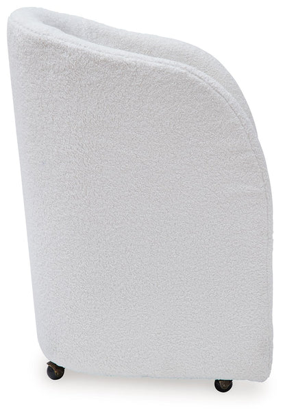 Rowanbeck - Dining Upholstered Arm Chair (Set of 2) - Ivory