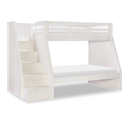 Ashton - Complete Twin Over Full Bunk Bed - Bleached Linen