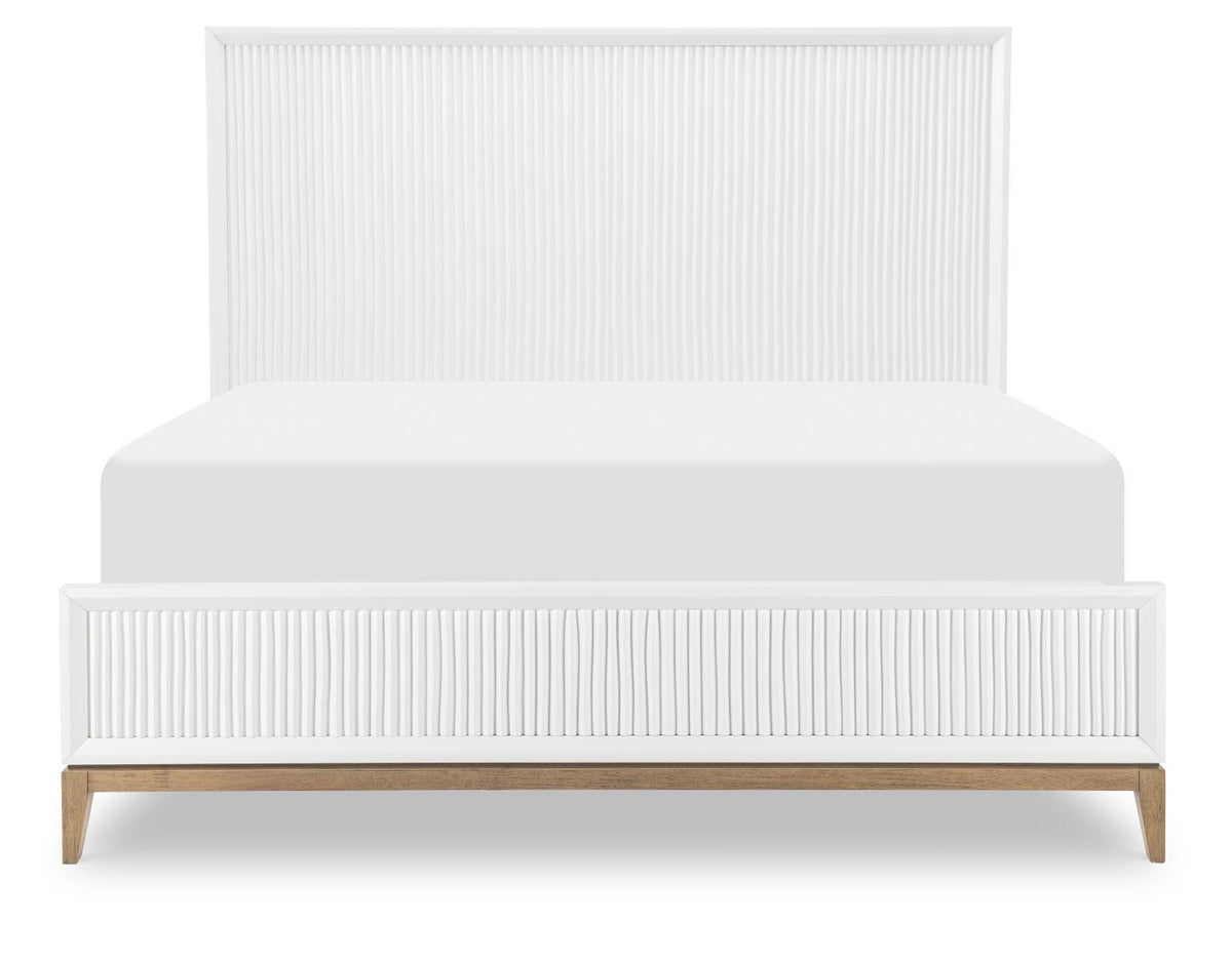 Melrose - Complete Sculpted Panel Bed
