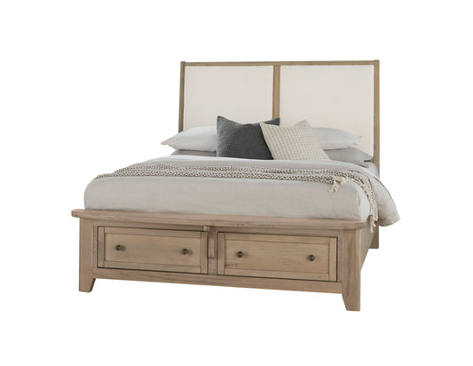 Woodbridge - Queen Storage Footboard - Shadow Gray