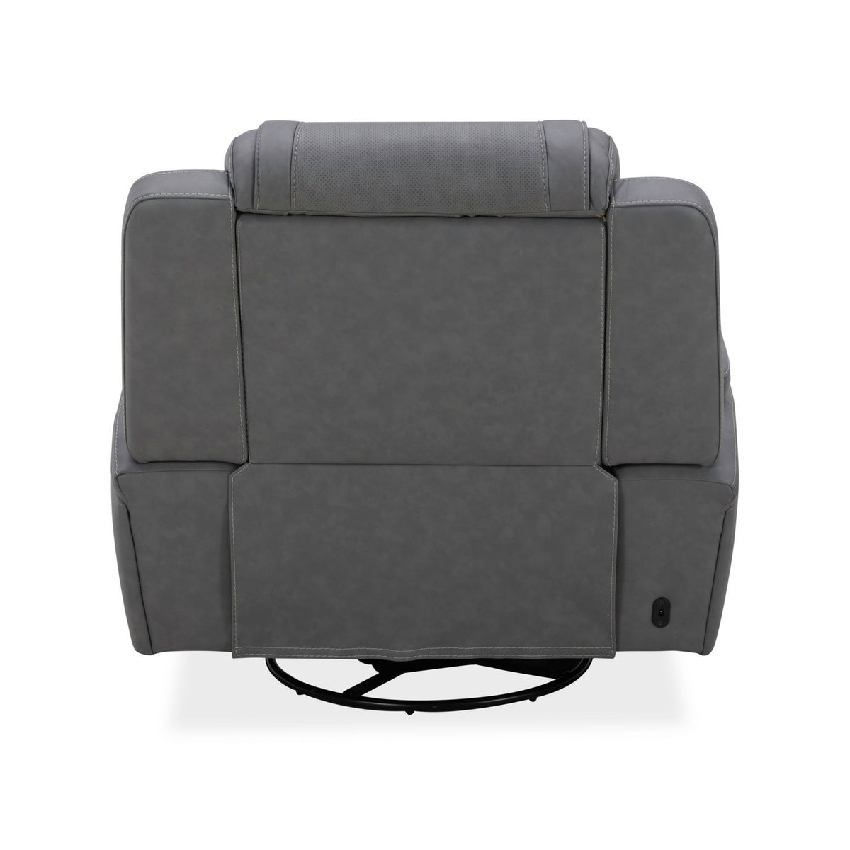 Chapman - Swivel Glider Recliner P2 - Aline Blue Gray