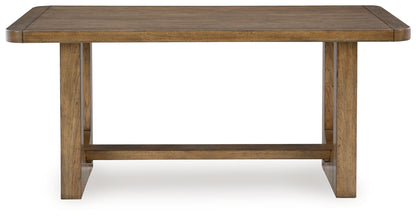 Cabalynn - Rectangular Dining Room Counter Table - Light Brown