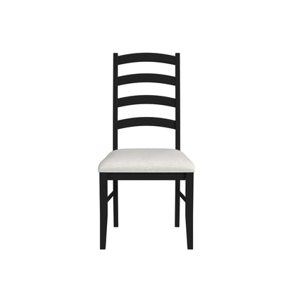 Tulane - 6 Piece Dining Set With Table, 4 Chairs, And Bench - Oak And Black