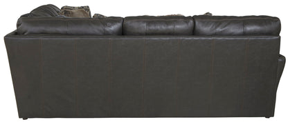 Denali - Italian Leather Match Sectional
