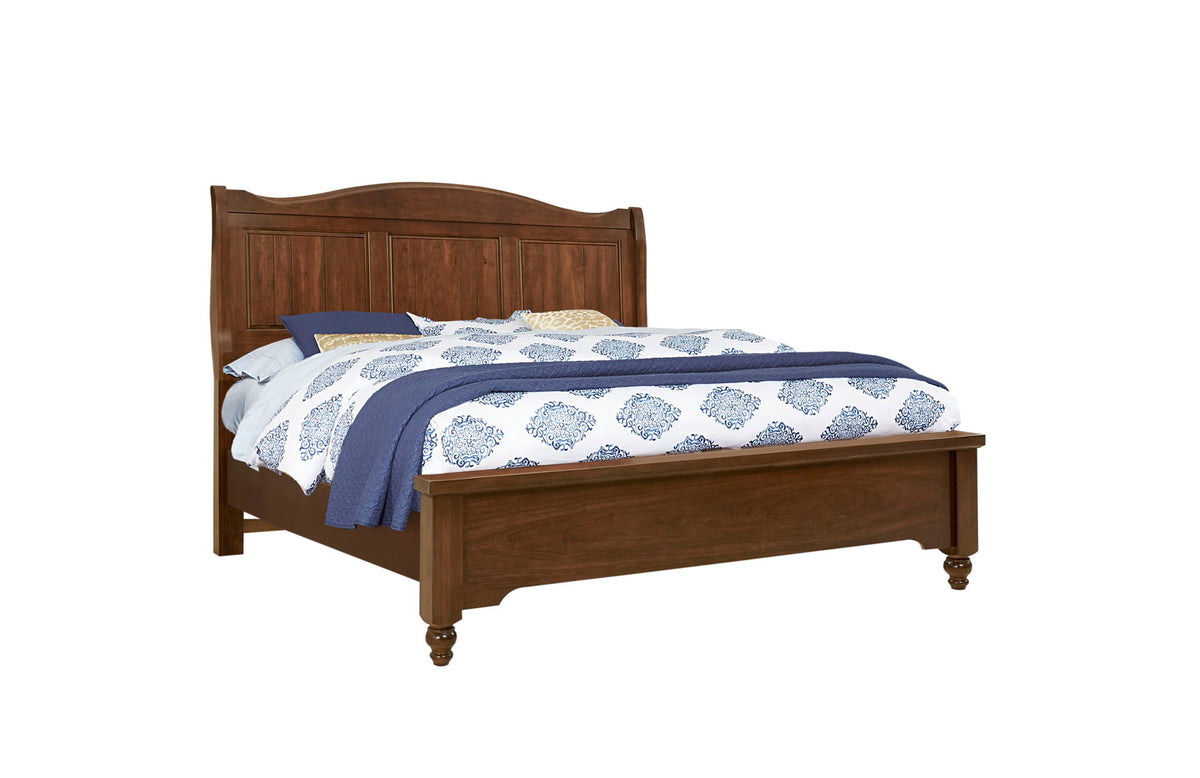 Heritage - King Sleigh Bed Footboard - Amish Cherry