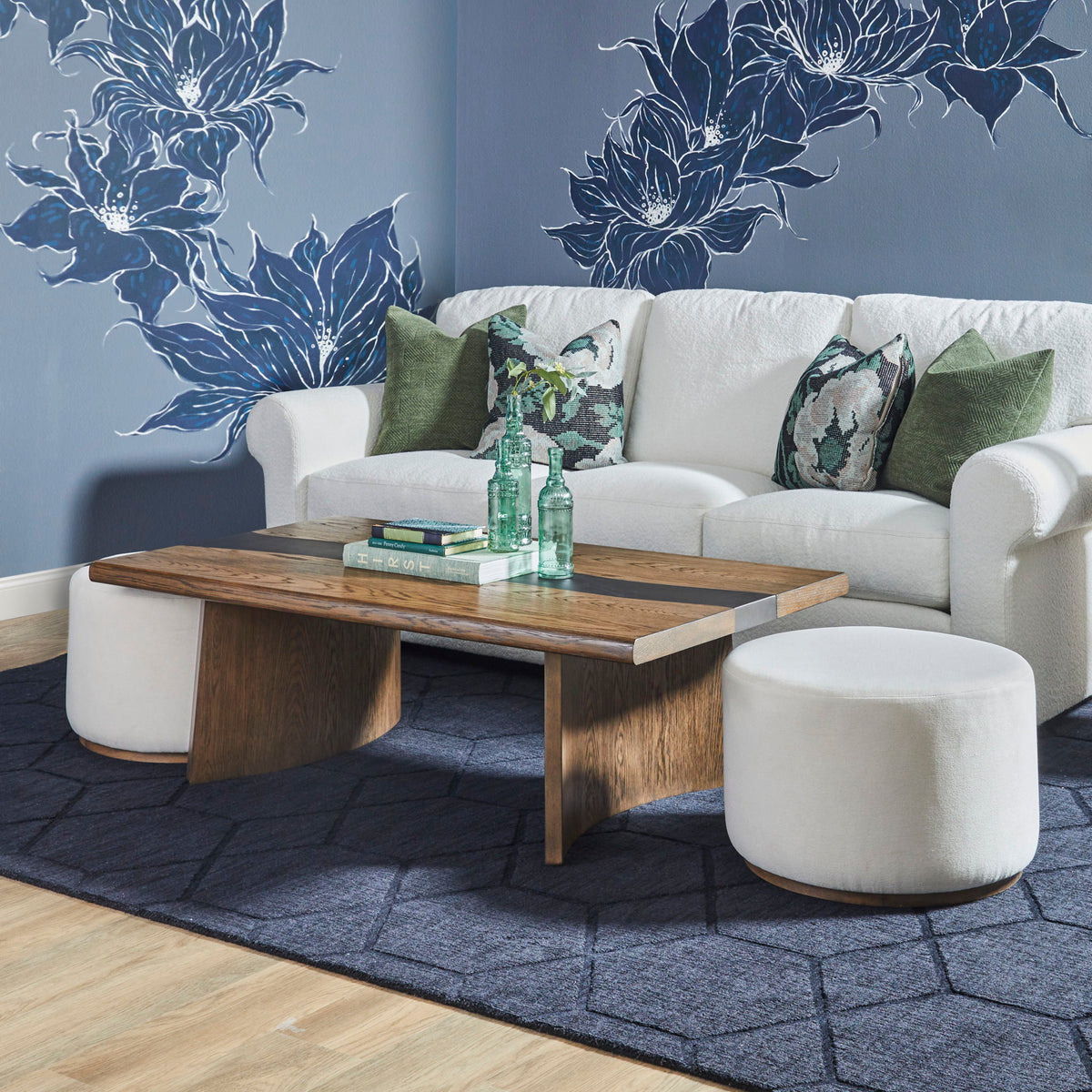 Lyra - Rectangular Coffee Table - Dark Brown