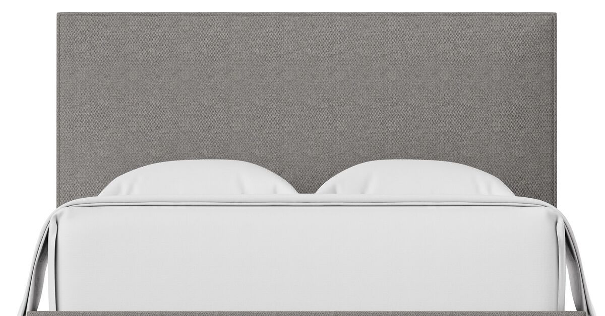 Choices - Amelia King Upholstered Headboard - Mocha