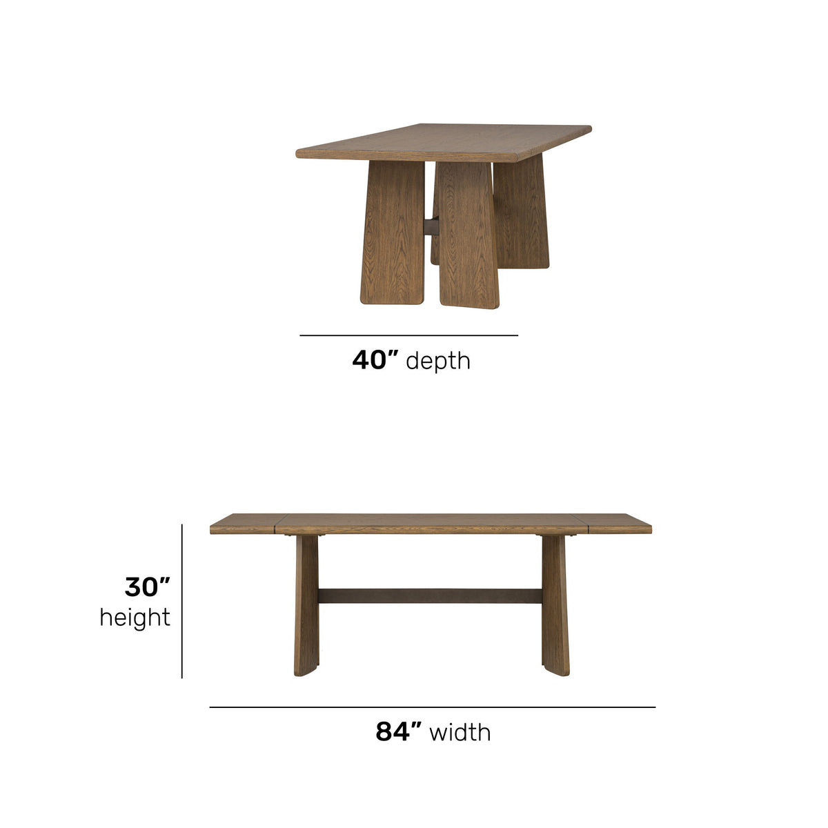 Lyra - Rectangular Dining Table - Light Brown