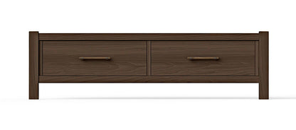Pure Maple - Queen Storage Footboard 5/0 - Maple Syrup