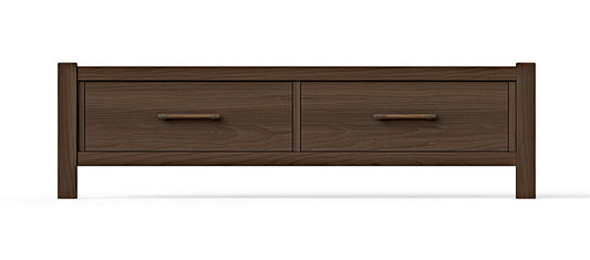 Pure Maple - King Storage Footboard 6/6 - Maple Syrup
