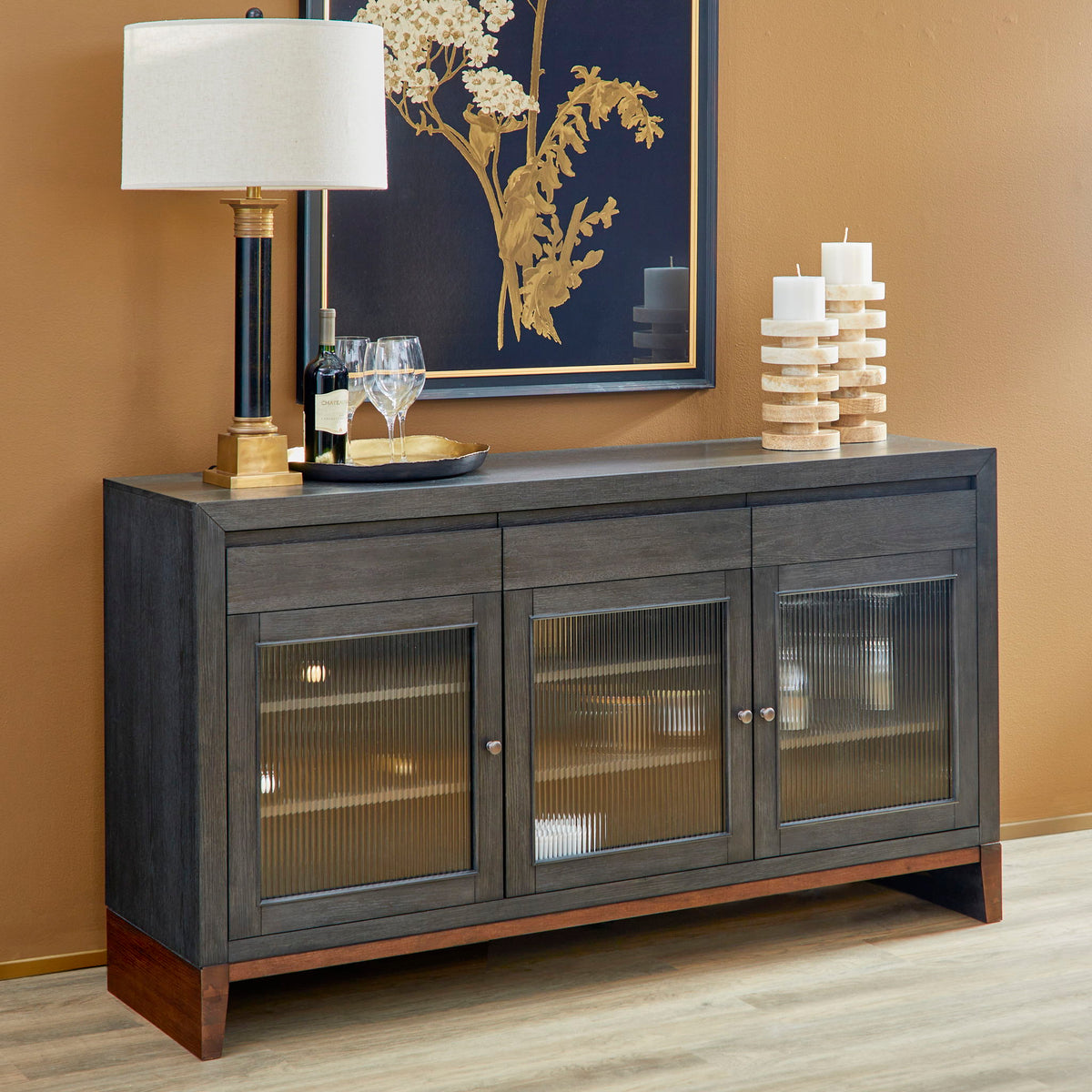 Waterfall - Buffet - Deep Ebony