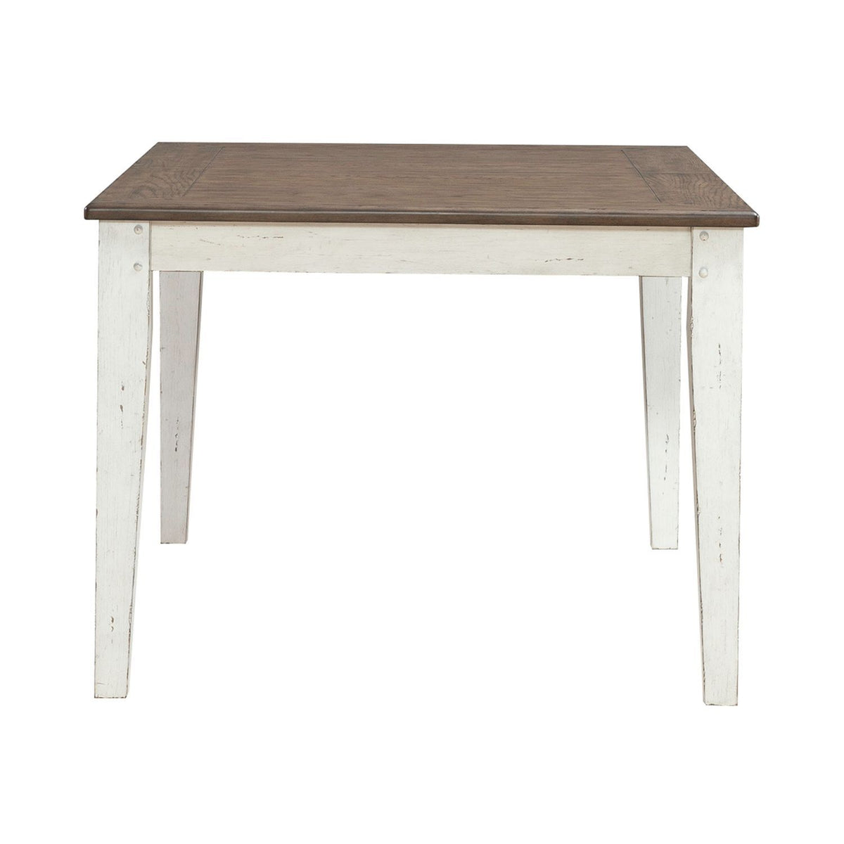 Al Fresco - Rectangular Leg Table - Graphite & Whitestone