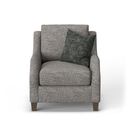 Gianna - Fabric Chair With Nailhead Trim