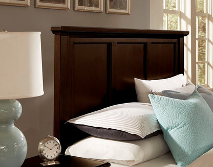 Bonanza - Queen Mansion Headboard - Merlot