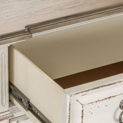 Abbey Park - 5 Drawer Chest - Antique White