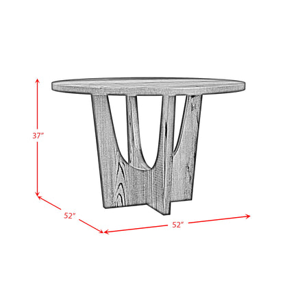 Oregon - 5 Piece Counter Height Dining Set (Round Counter Table And Four Chairs)