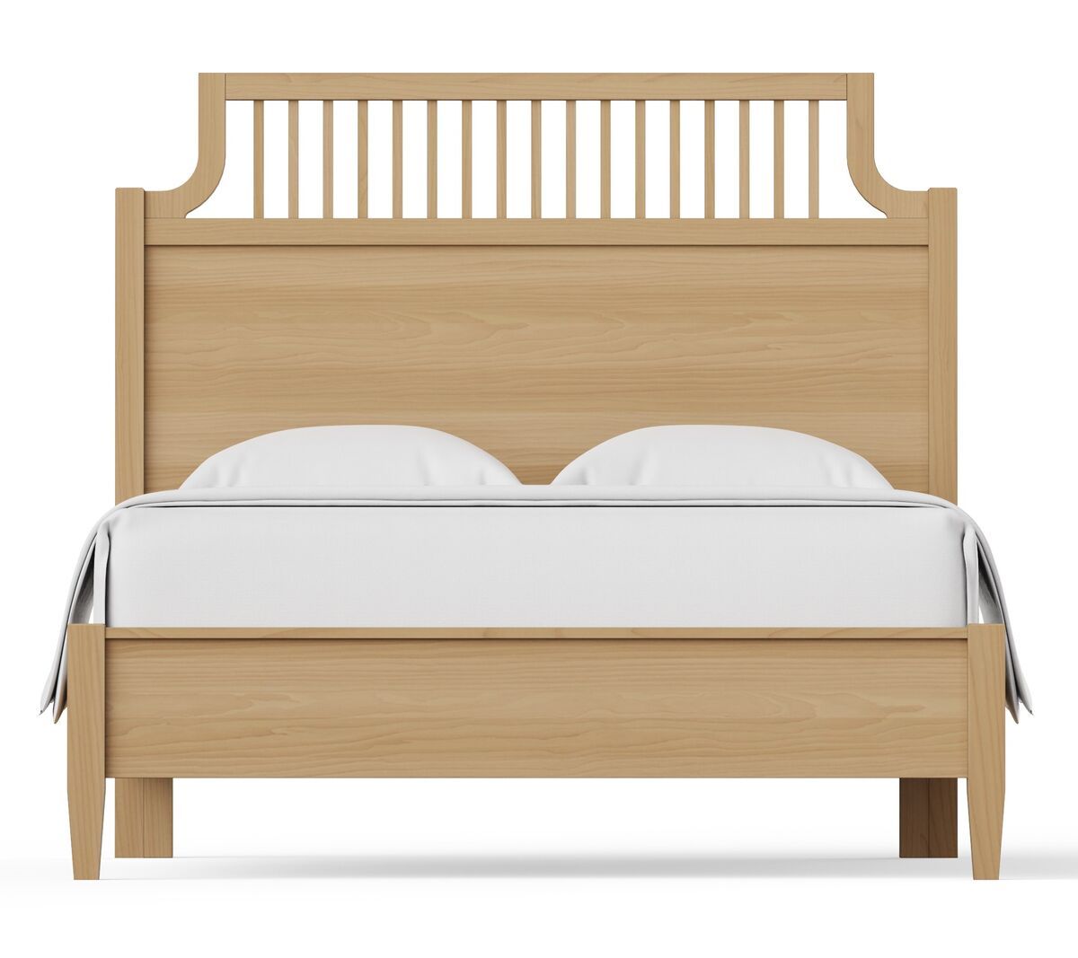 Pure Maple - King Garden Footboard - Natural Maple