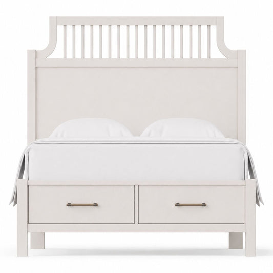 Pure Maple - Storage Bed Rails 5/0-6/6 - Cottage White