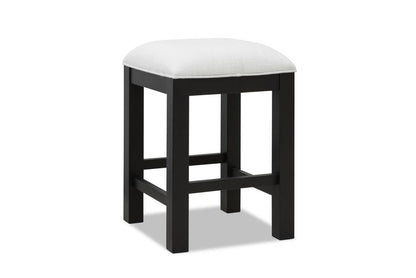 Today's Traditions - Upholstred Backless Counter Stool - Blacksmith