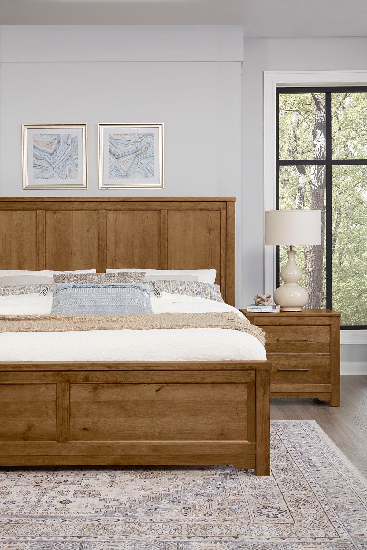 Crafted Cherry - Ben's And Erin's King Side Rails - Medium Cherry