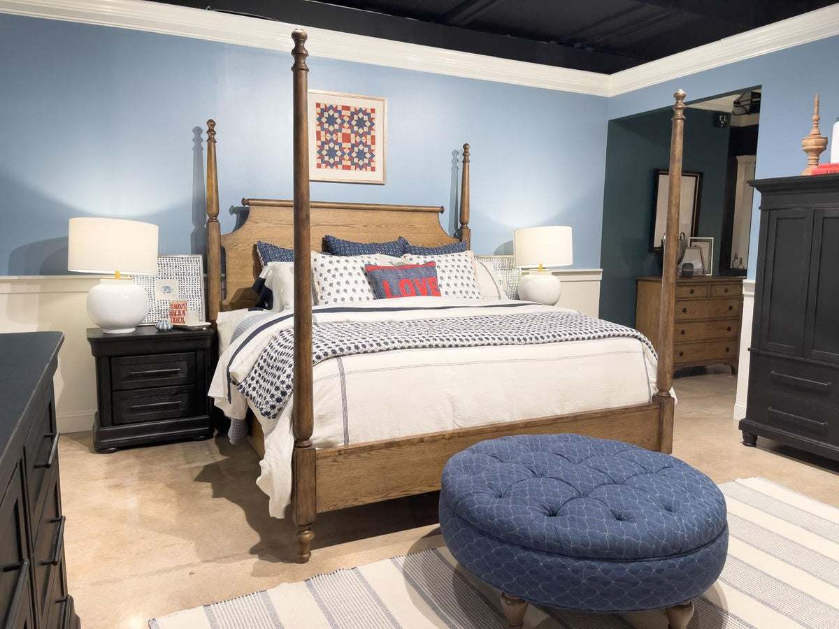 Vintage Market - Complete High Low Poster Bed