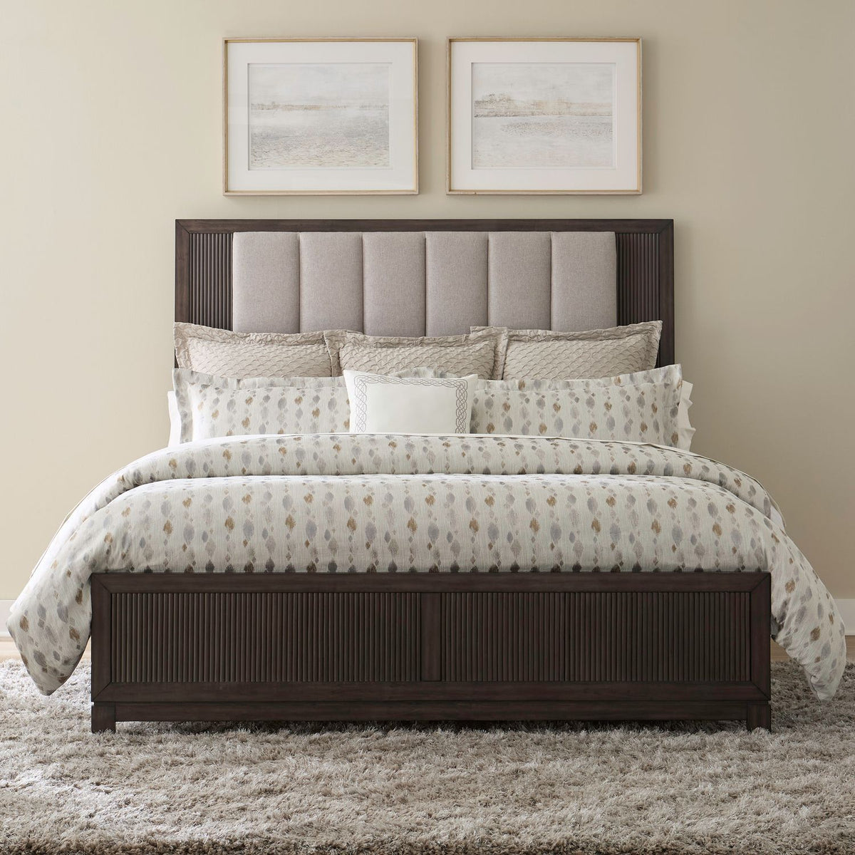 Modern Edge - Upholstered Bed