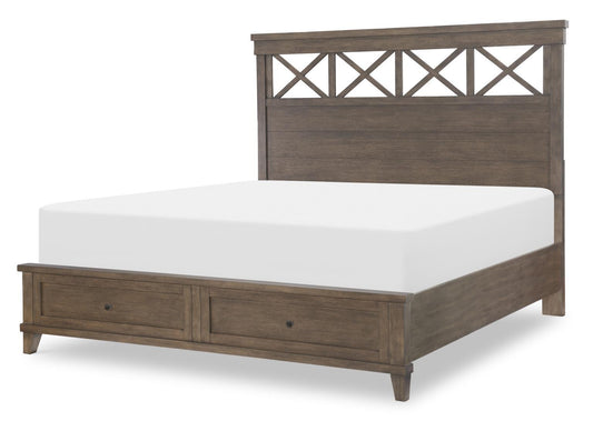 XXX's And OOO's - California King Storage Rails - Cocoa
