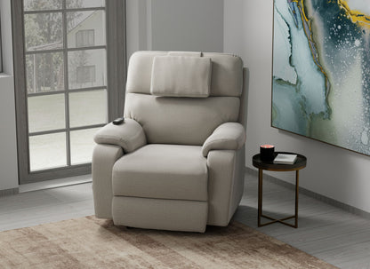 Dreamtime - Power Headrest Power Lay Flat Recliner With CR3 Heat/Massage/Zero Gravity