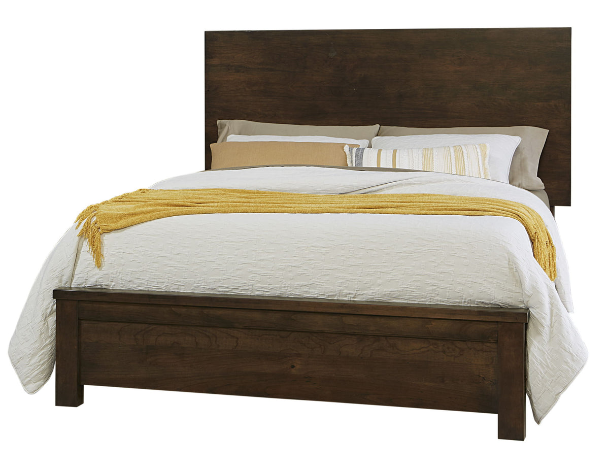 Crafted Cherry - Ben's And Erin's King Side Rails - Dark Cherry