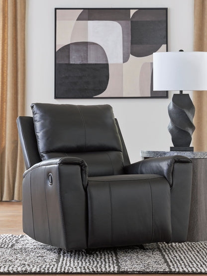 Glossmore - Rocker Recliner - Black
