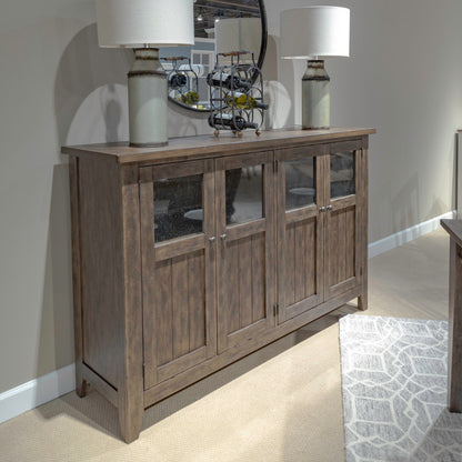 Midland Falls - Buffet - Rustic Brown