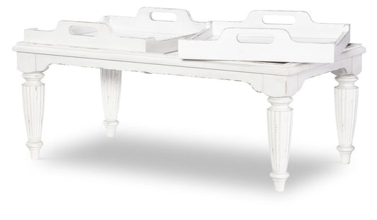 Vintage Market - Tray Top Cocktail Table - Picket Fence