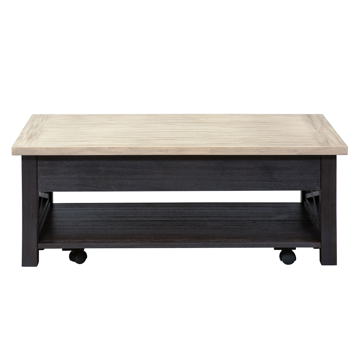 Heatherbrook - Lift Top Cocktail Table - Charcoal & Ash