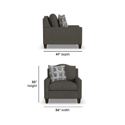 Lottie - Fabric Chair