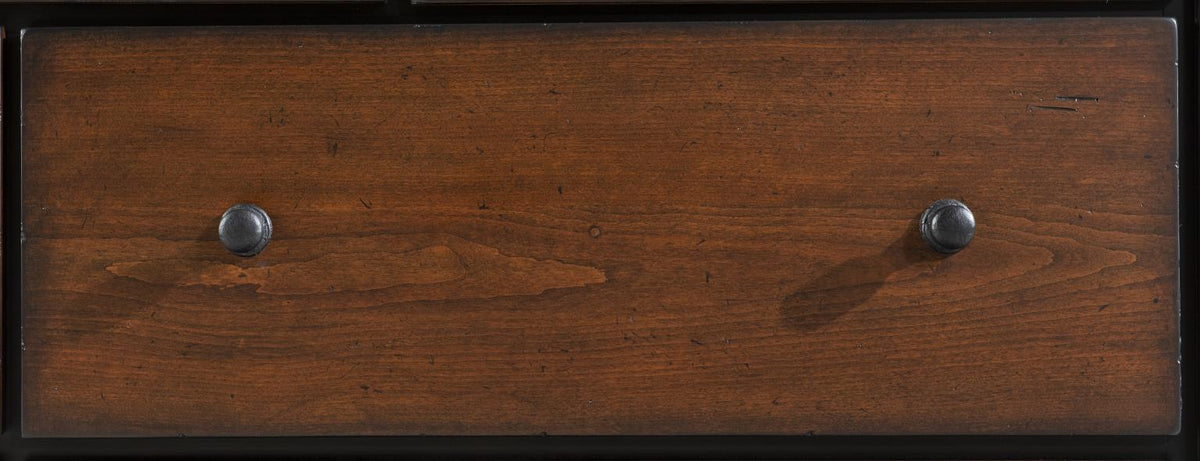 Fenmore - Display Cabinet - Mocha And Distressed Cherry