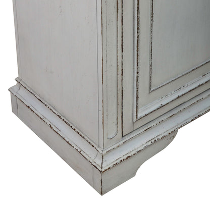 Magnolia Manor - Bar Cart - Antique White