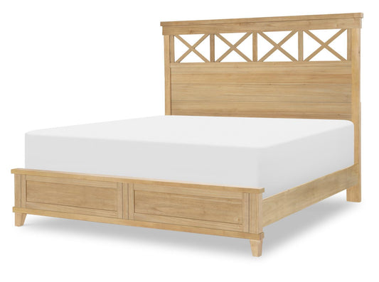 XXX's And OOO's - Queen Panel Footboard - Amber