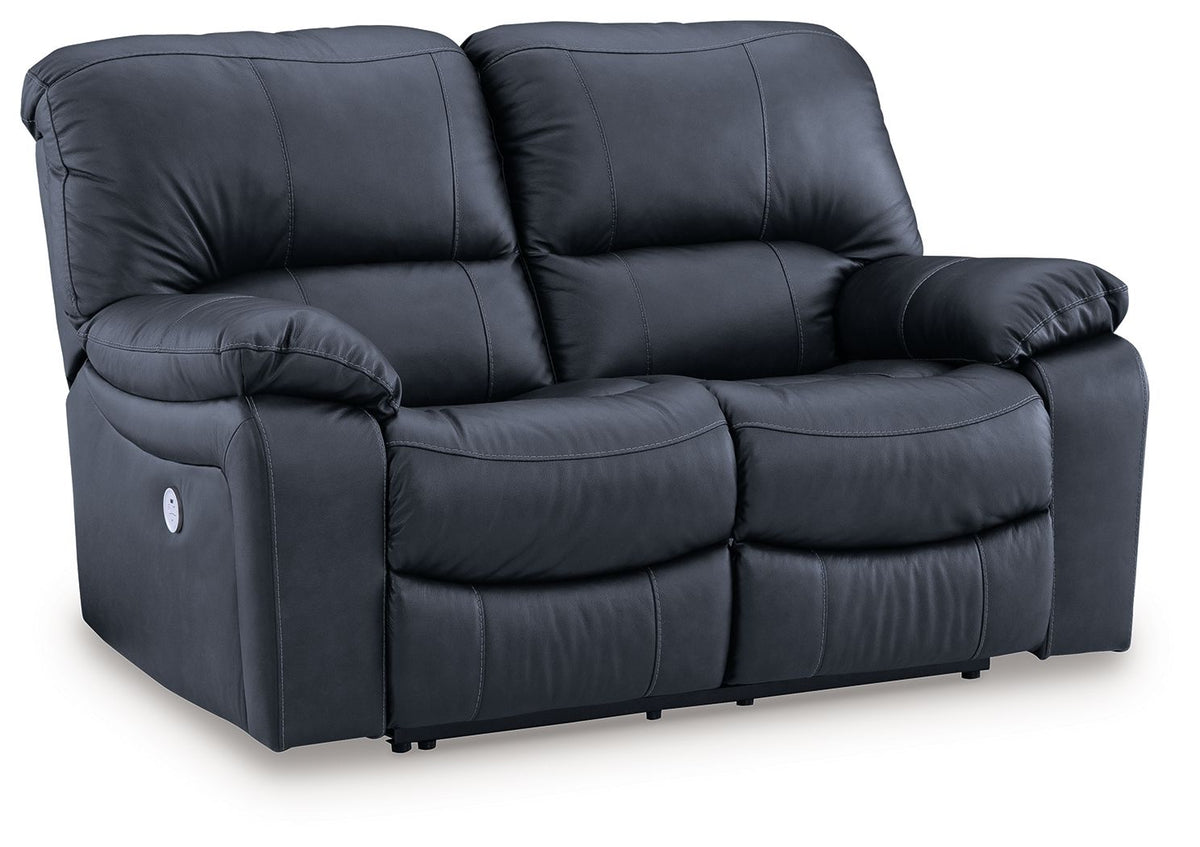 Leesworth - Power Reclining Loveseat - Ocean