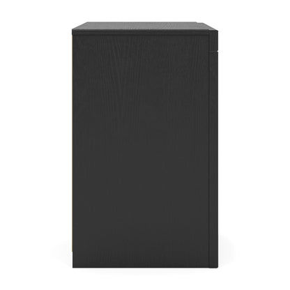 Stabotta - Two Drawer Night Stand - Black