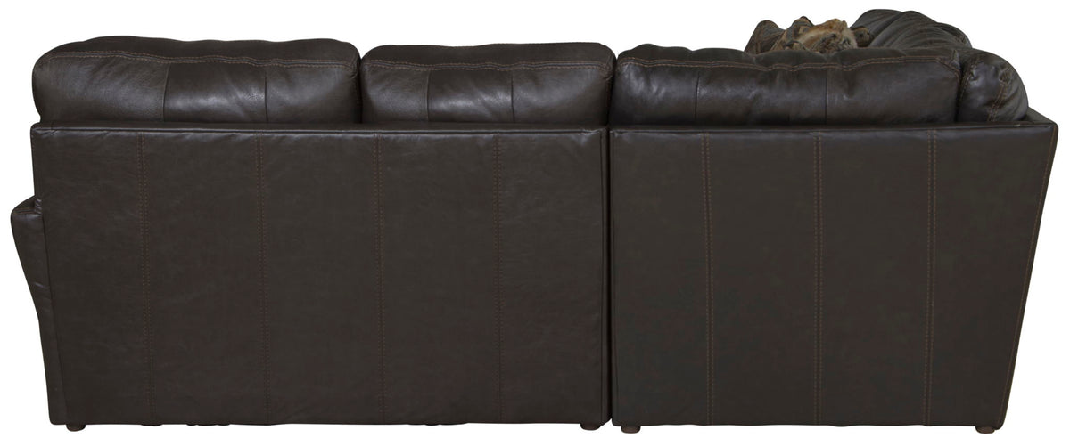 Denali - Italian Leather Match Sectional