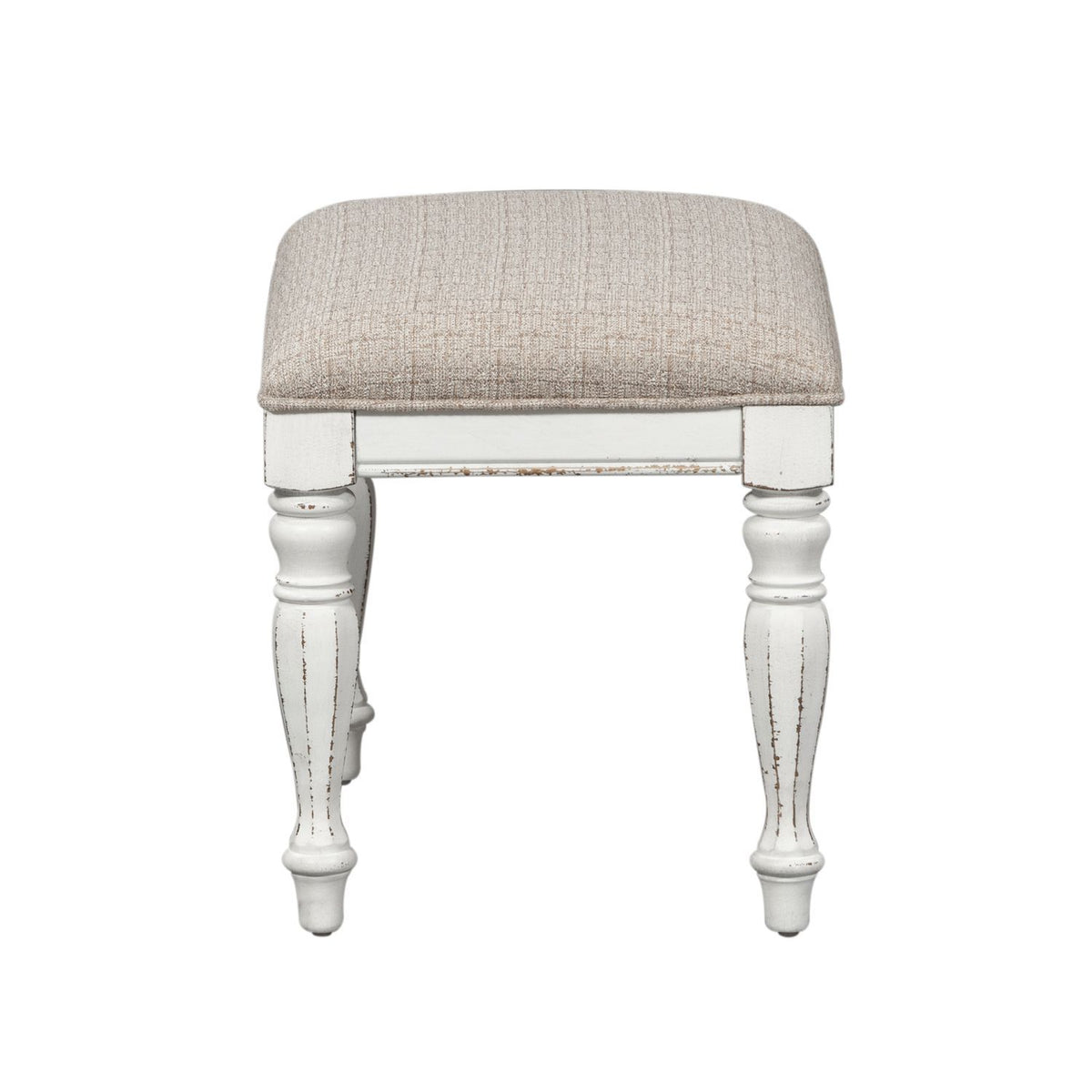 Magnolia Manor - Accent Bench - Antique White