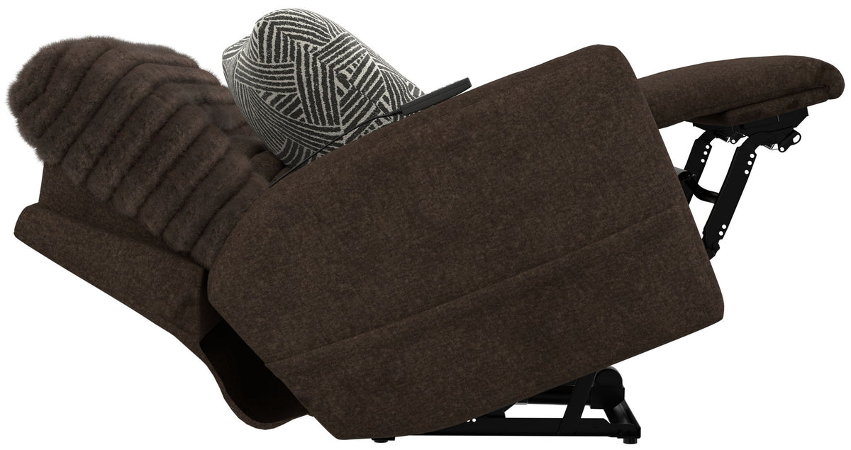 Zen - Power Recliner With CR3 Heat / Massage / Zero Gravity - Chocolate