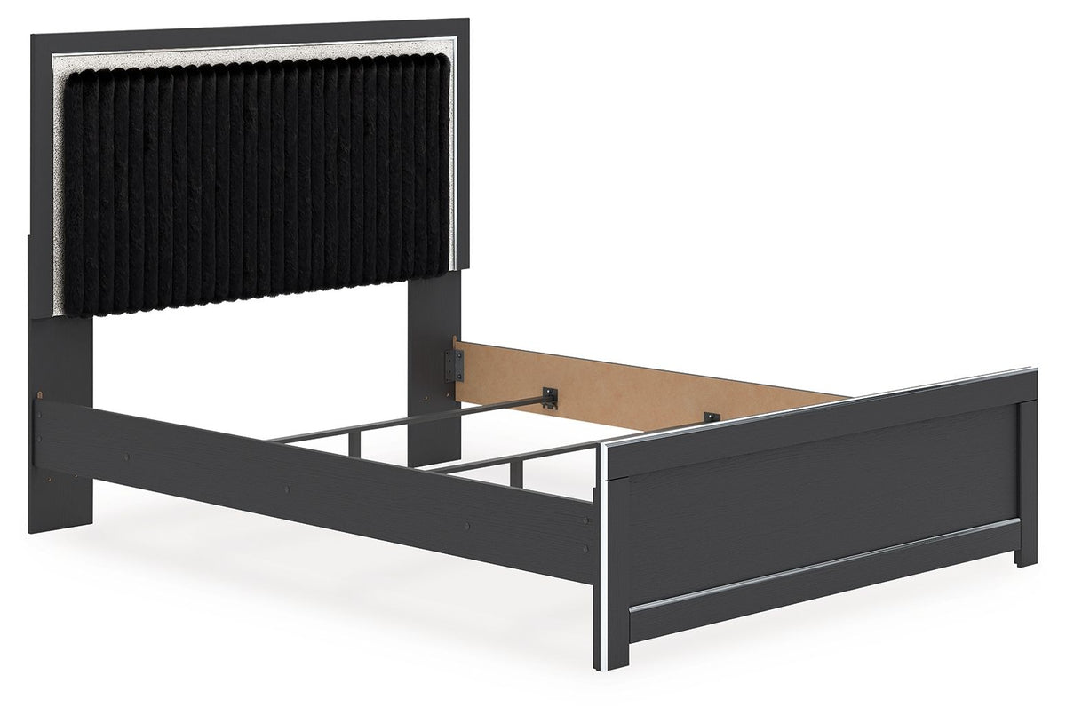 Zuraleus - Upholstered Panel Bed