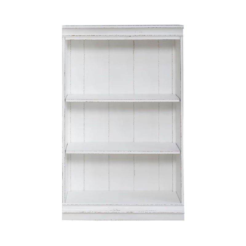 Magnolia Manor - 48" Bookcase - Antique White
