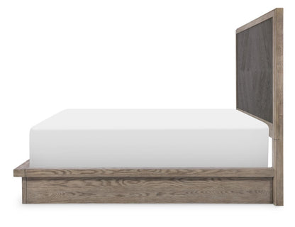 Halifax - Panel Headboard King / California King - Flax And Java