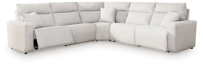 Modmax II - 5-Piece Power Reclining Sectional - Stone