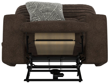 Zen - Power Recliner With CR3 Heat / Massage / Zero Gravity - Chocolate