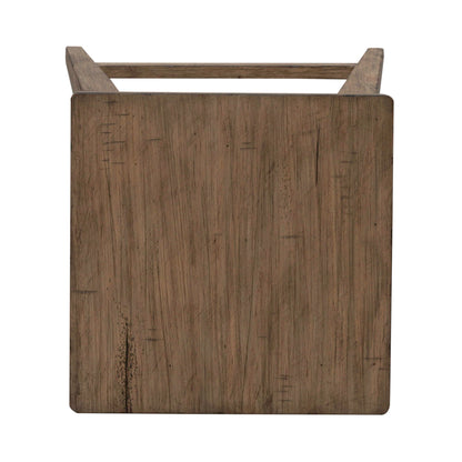 Pinebrook Ridge - Console Stool - Weathered Toffee