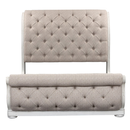 Magnolia Manor - Upholstered Sleigh Bed